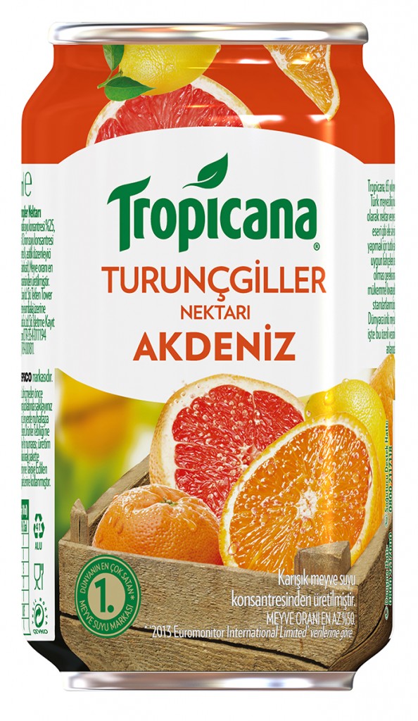 Tropicana Akdeniz Turunçgiller Nektarı